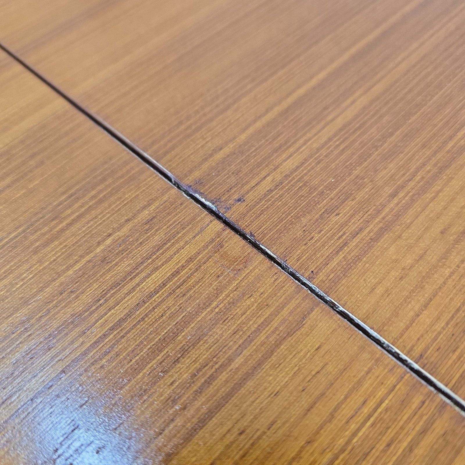 photo buy Vintage Extending Dining Table Teak Veneer Round Mid Century Retro Mcm Kitchen