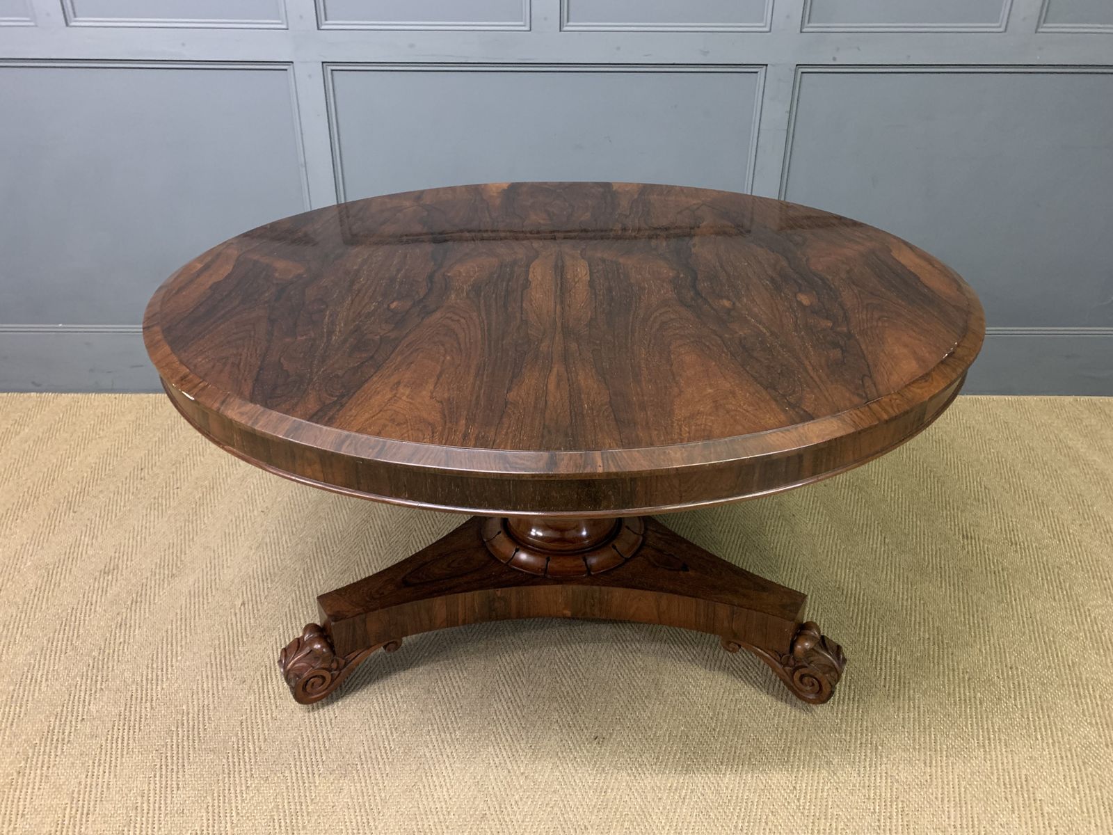 William IV Rosewood Loo Table photo furniture