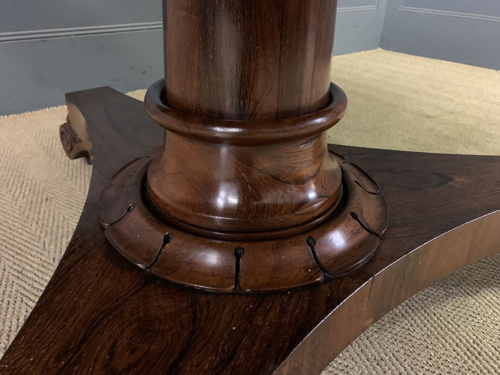 photo for sale William IV Rosewood Loo Table