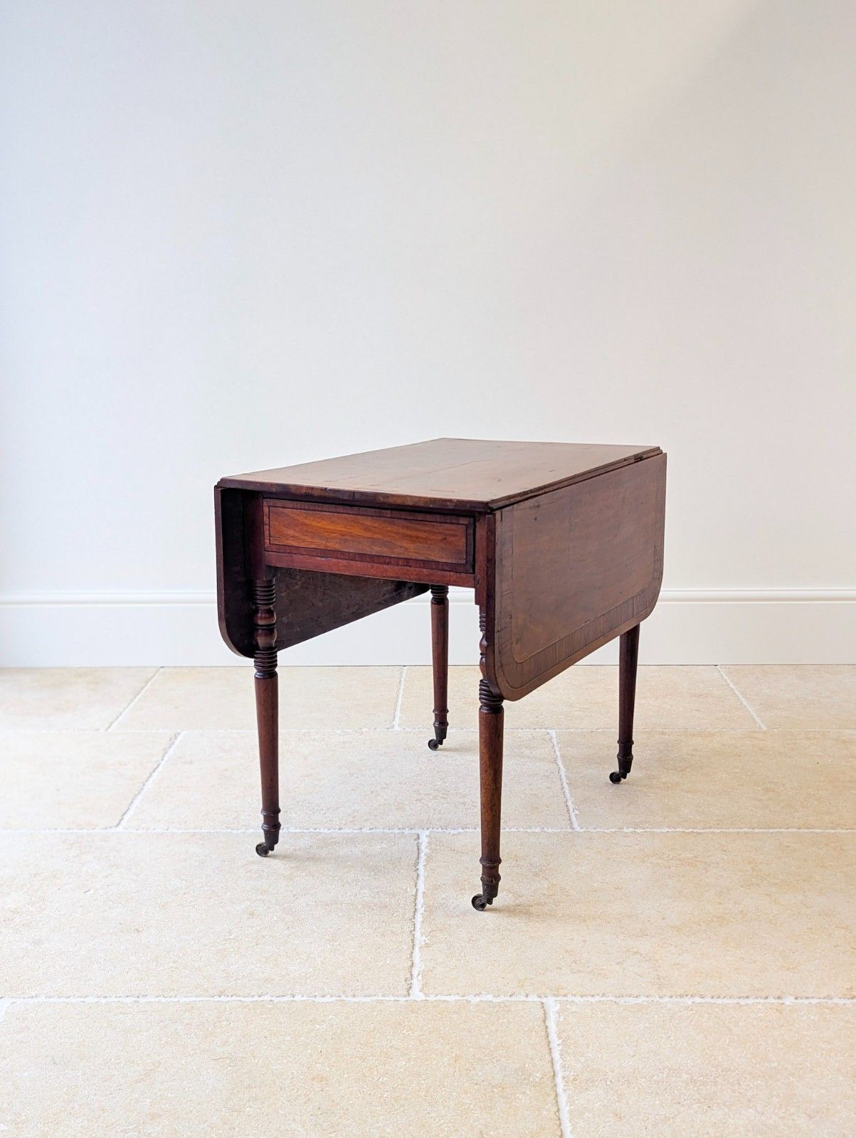 Antique Regency Mahogany Pembroke Table C.1820 photo furniture