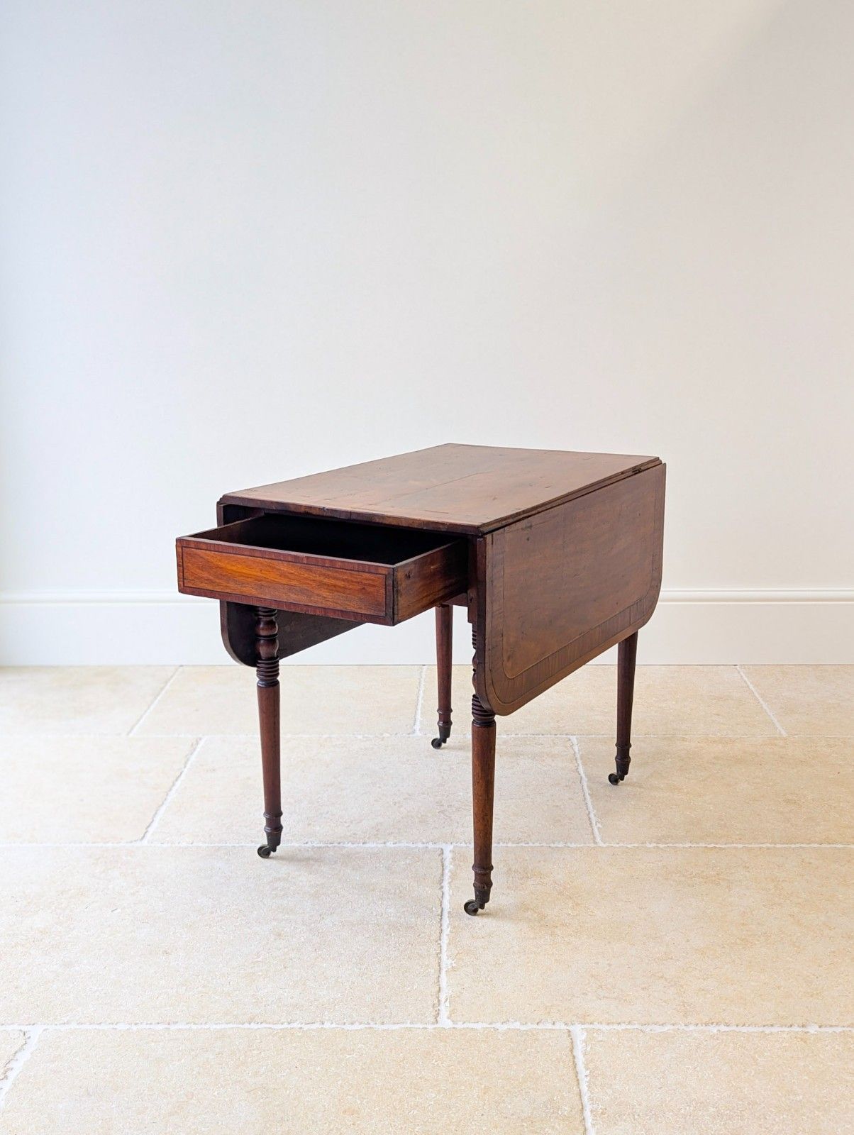 Antique Regency Mahogany Pembroke Table C.1820 photo Furniture