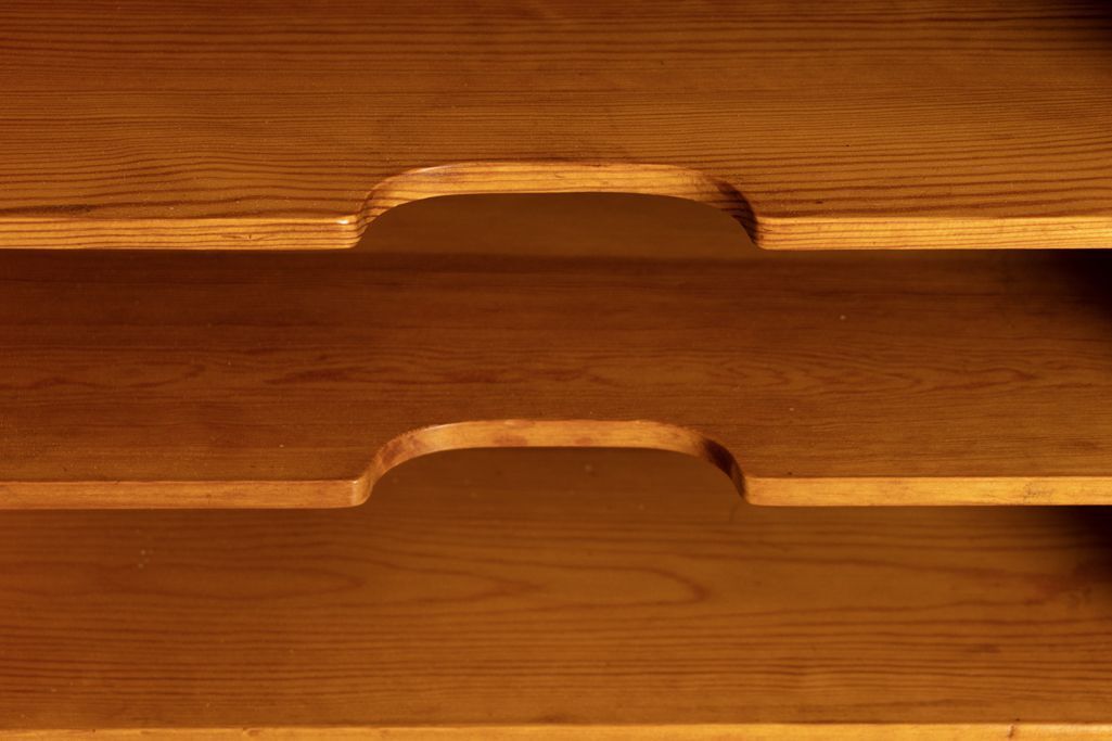 Set Of 4 Modular Bookcases In Oregon Pine By Mogens Koch For Rud Rasmussen, Denmark C.1975 photo vintage