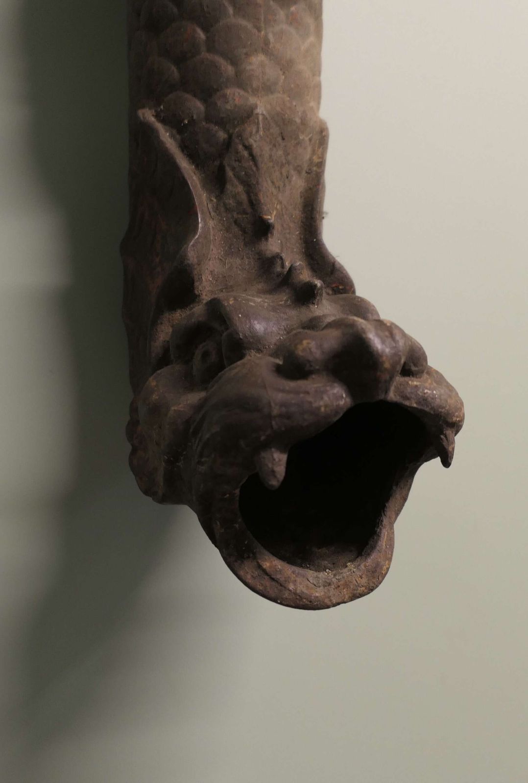 Decorative Cast Iron Dragon Drainpipe Spouts 2 Very Unusual Drainpipe Spouts photo furniture