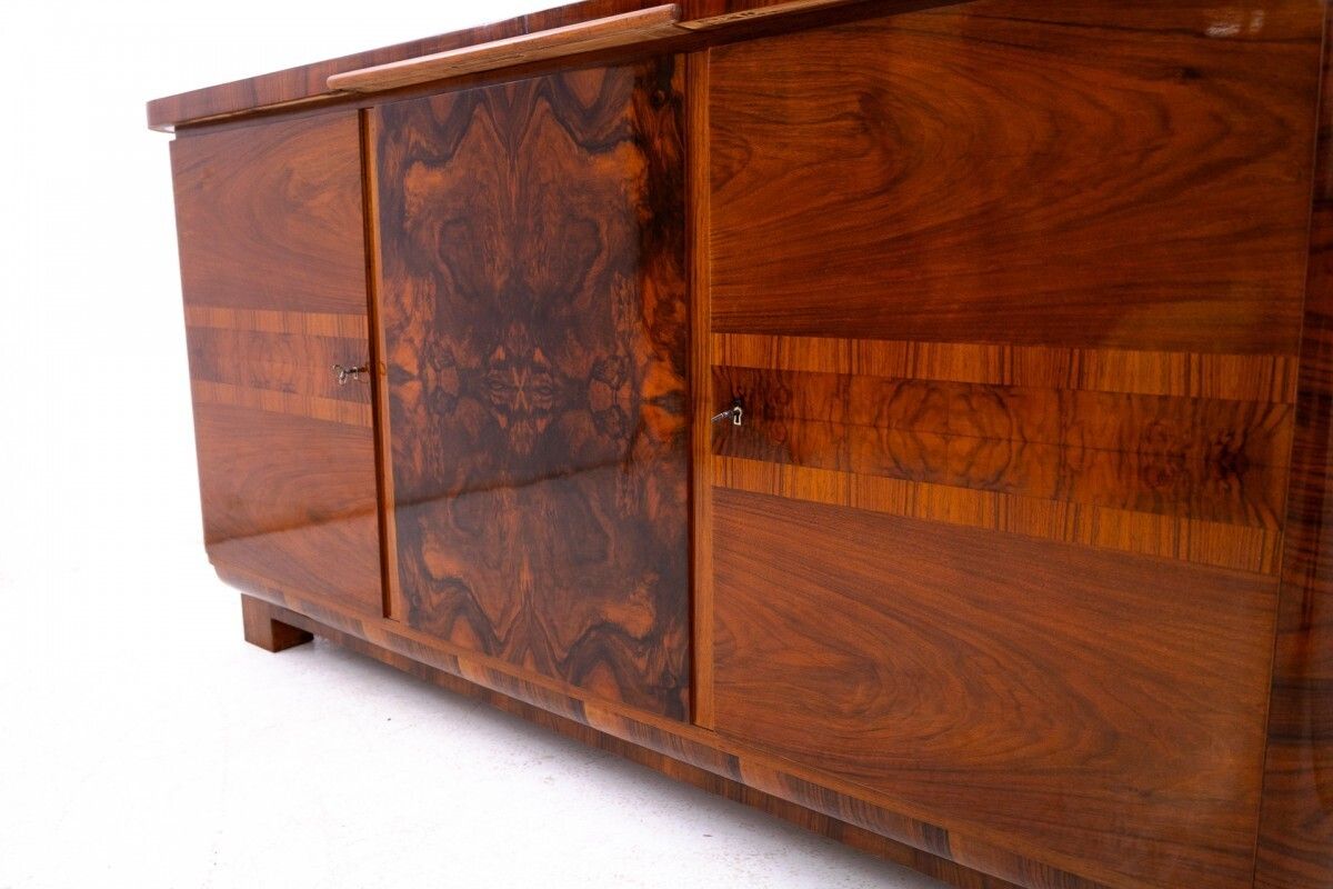 photo furniture An Unusual Art Deco Buffet, Poland, Circa 1920. After Renovation