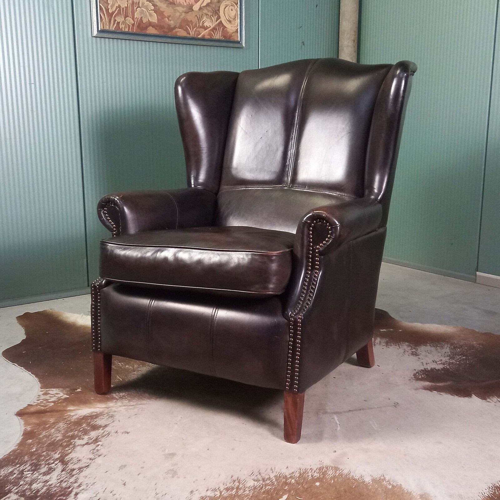 Sheepskin Bendic Armchair., 1970s photo furniture