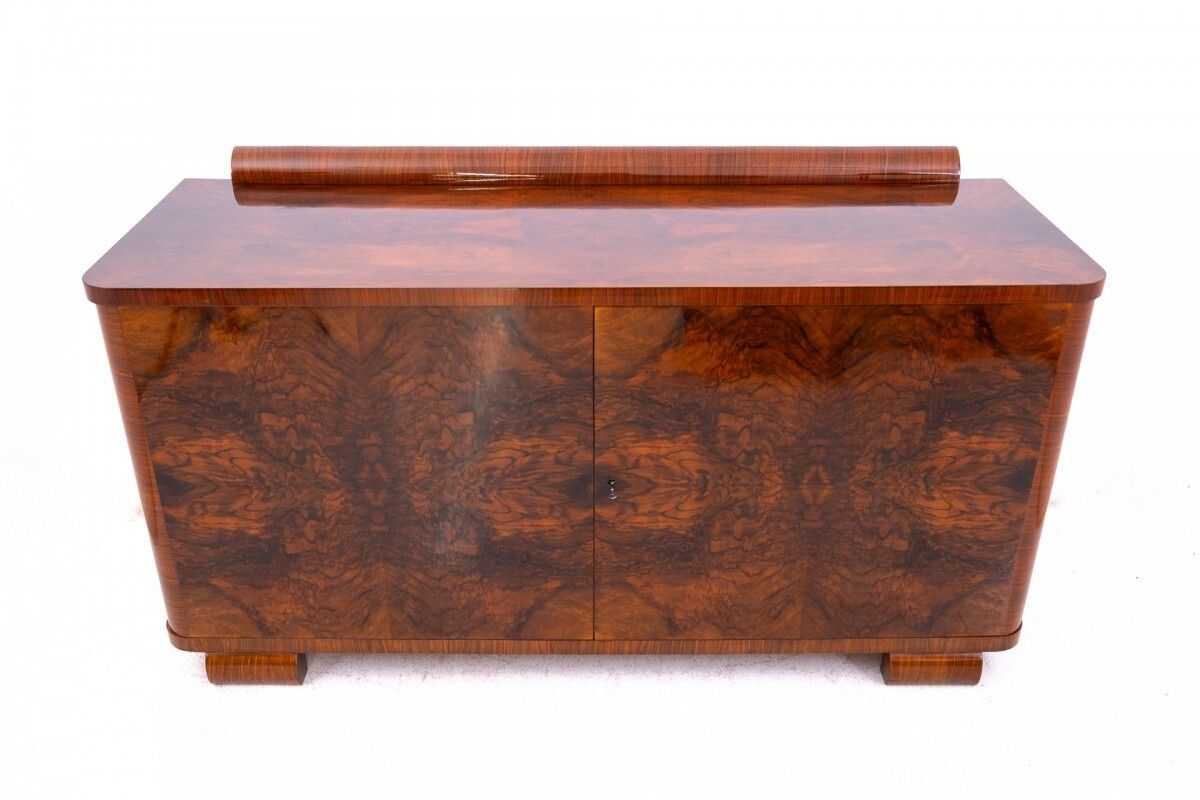 Art Deco Buffet, Poland, Circa 1930. After Renovation. photo furniture
