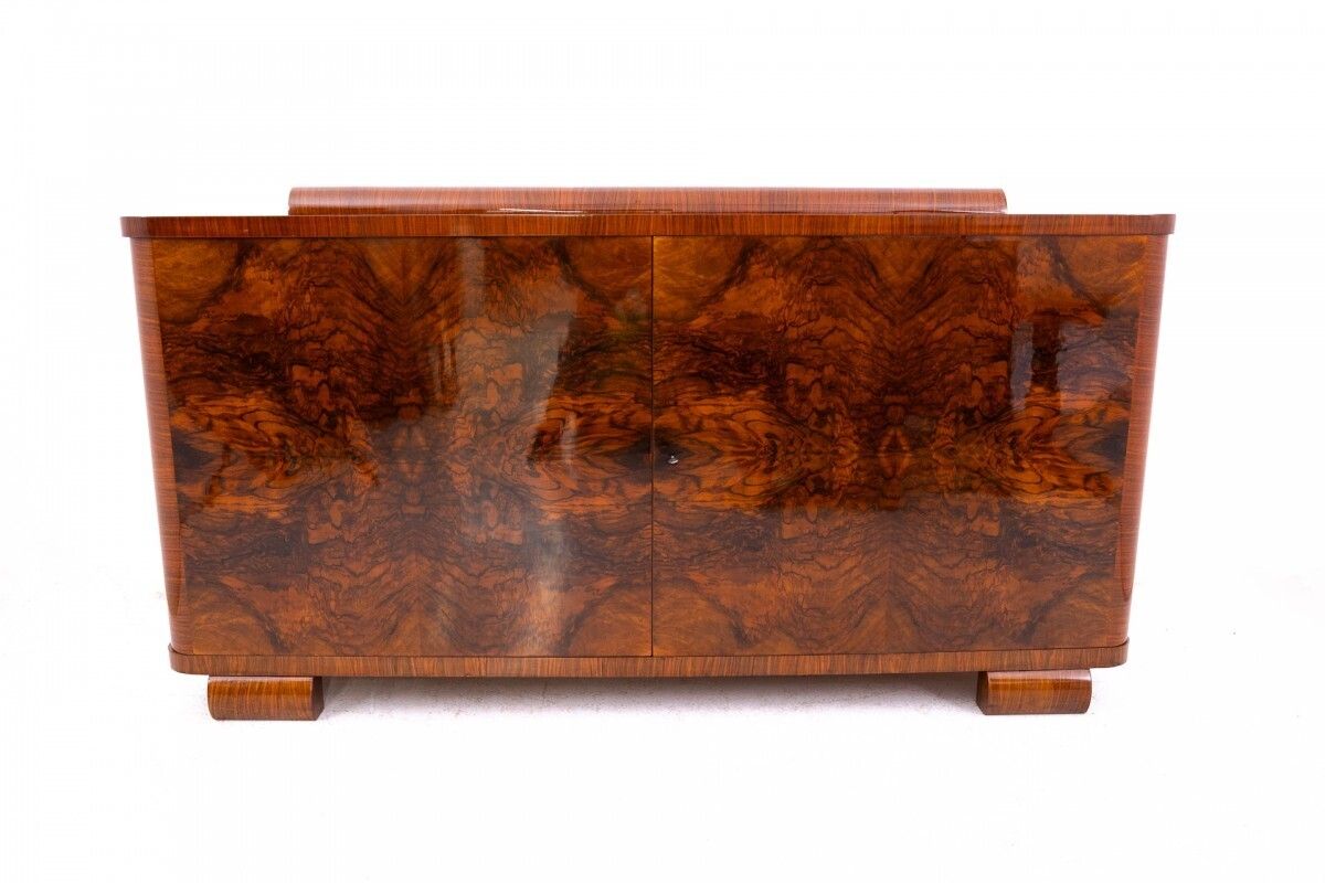 Art Deco Buffet, Poland, Circa 1930. After Renovation. photo Furniture