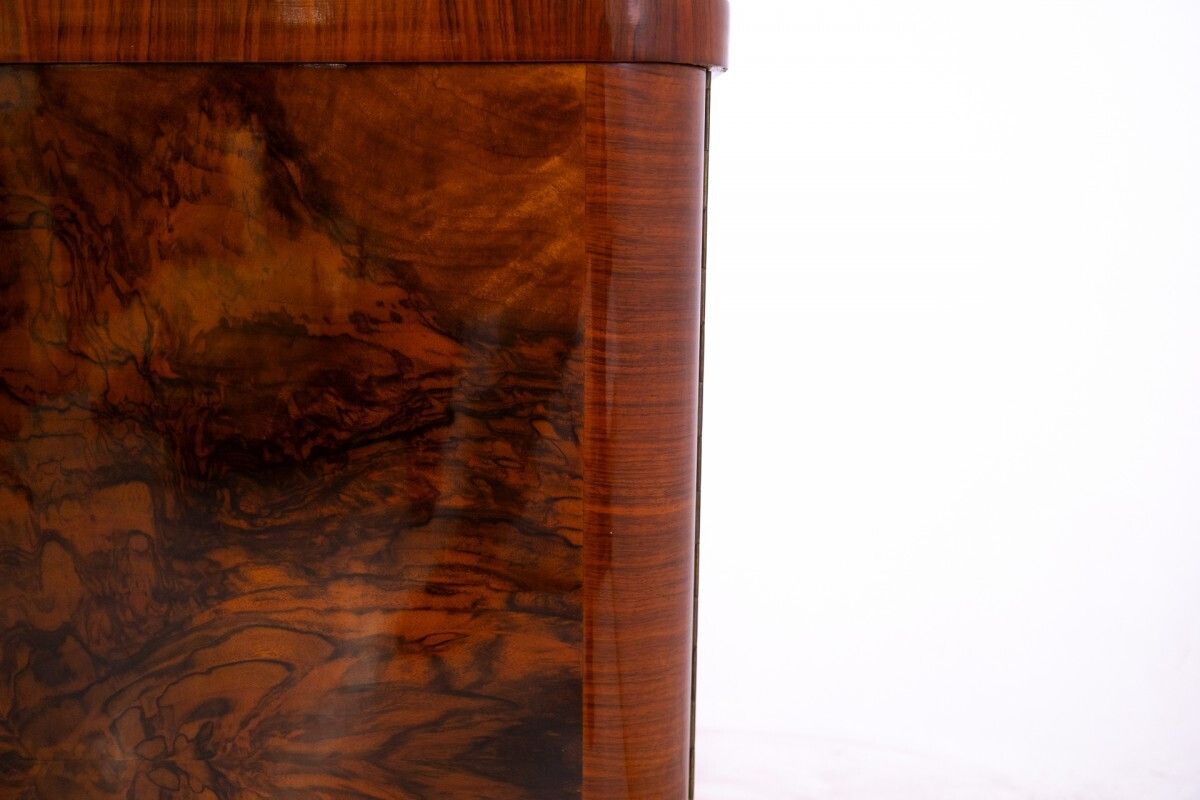 photo vintage Art Deco Buffet, Poland, Circa 1930. After Renovation.