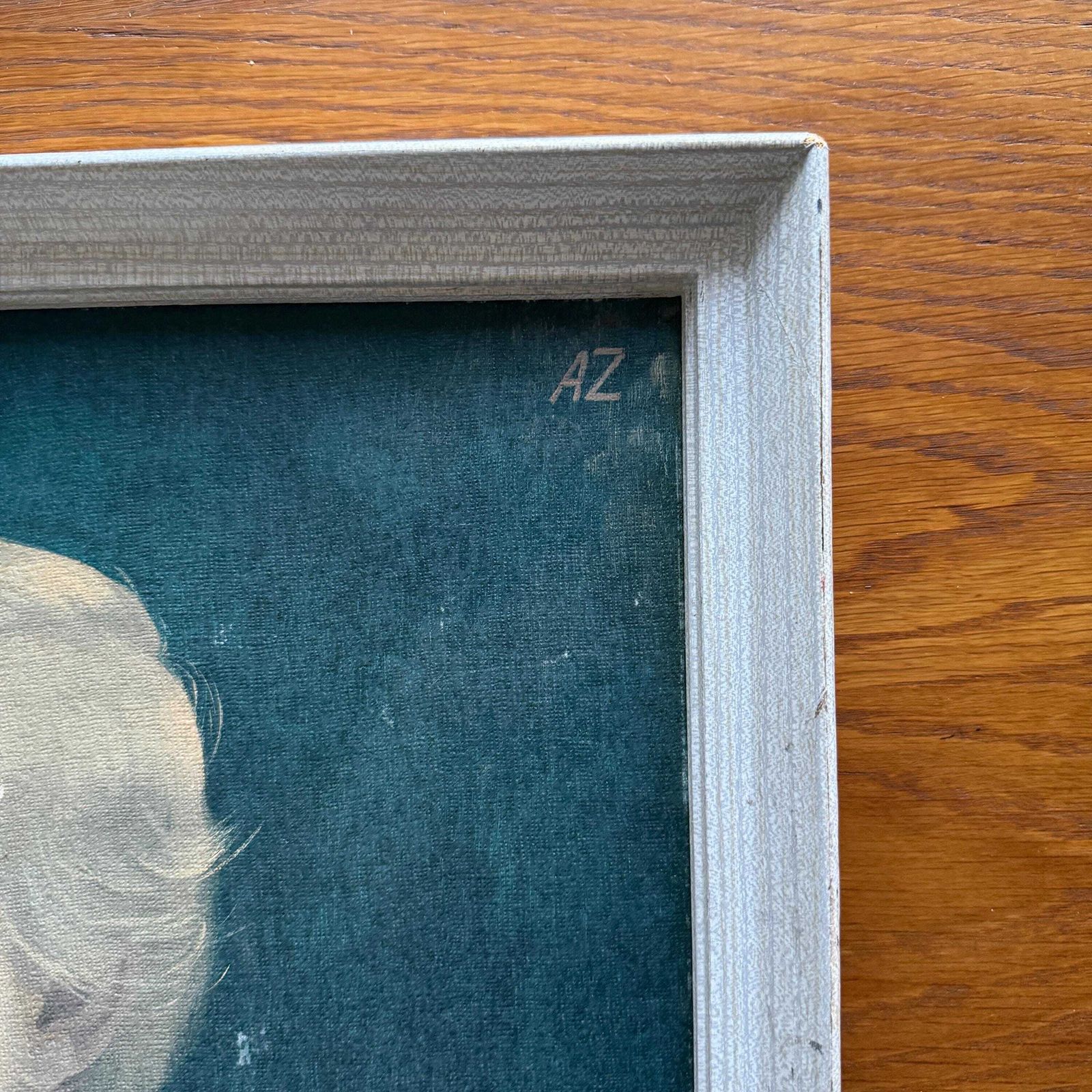 Vintage "Childhood" Crying Boy Framed Print By Anna Zinkeisen. photo buy