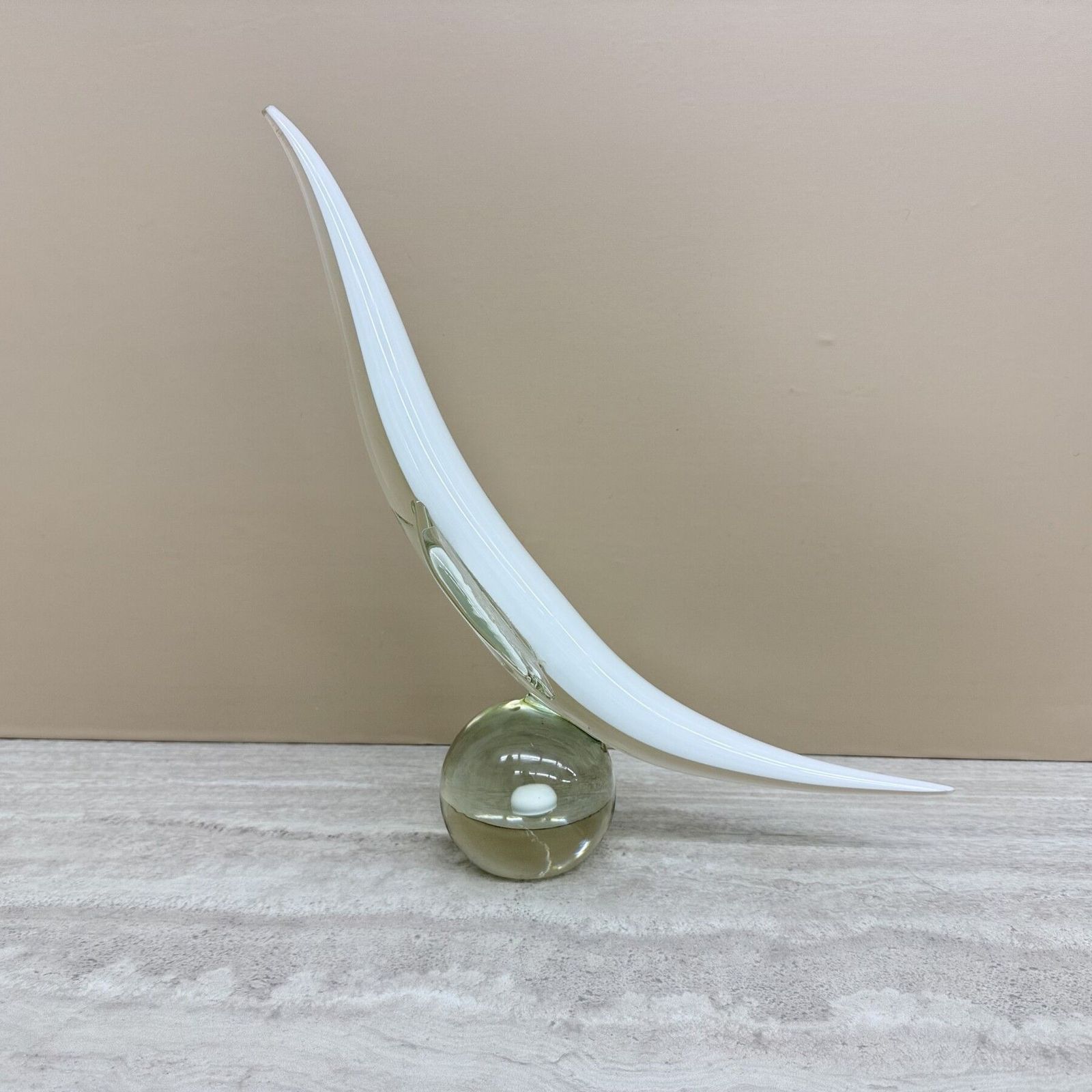 Art Murano Glass Sculpture By Livio Seguso, Italy , 1970s photo