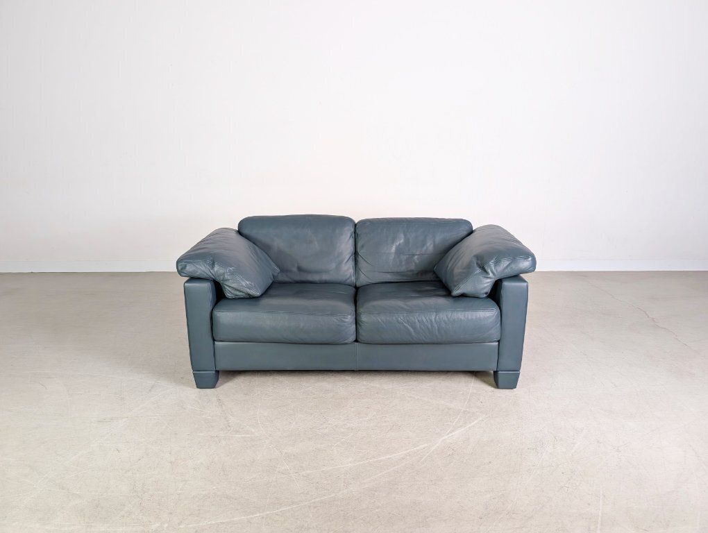 2x Original De Sede Sofa Ds 17 Zweisitzer Couch Leder Design photo furniture