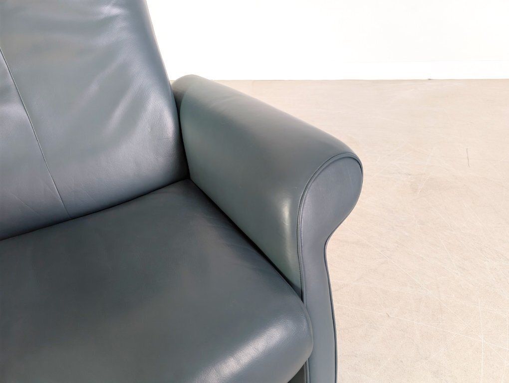851.0 De Sede fauteuil DS 50, donkergroen leer, jaren 90/00 photo