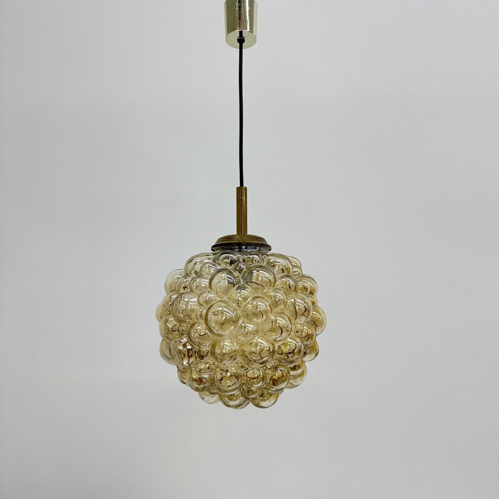 XL Helena Tynell glazen bobbellamp, hanglamp, jaren 1970 photo for sale