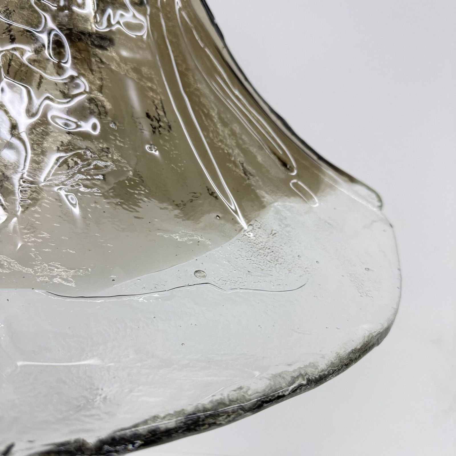 Murano Glass Flower Pendant Lamp By Carlo Nason For Mazzega, 1970’s photo vinterior