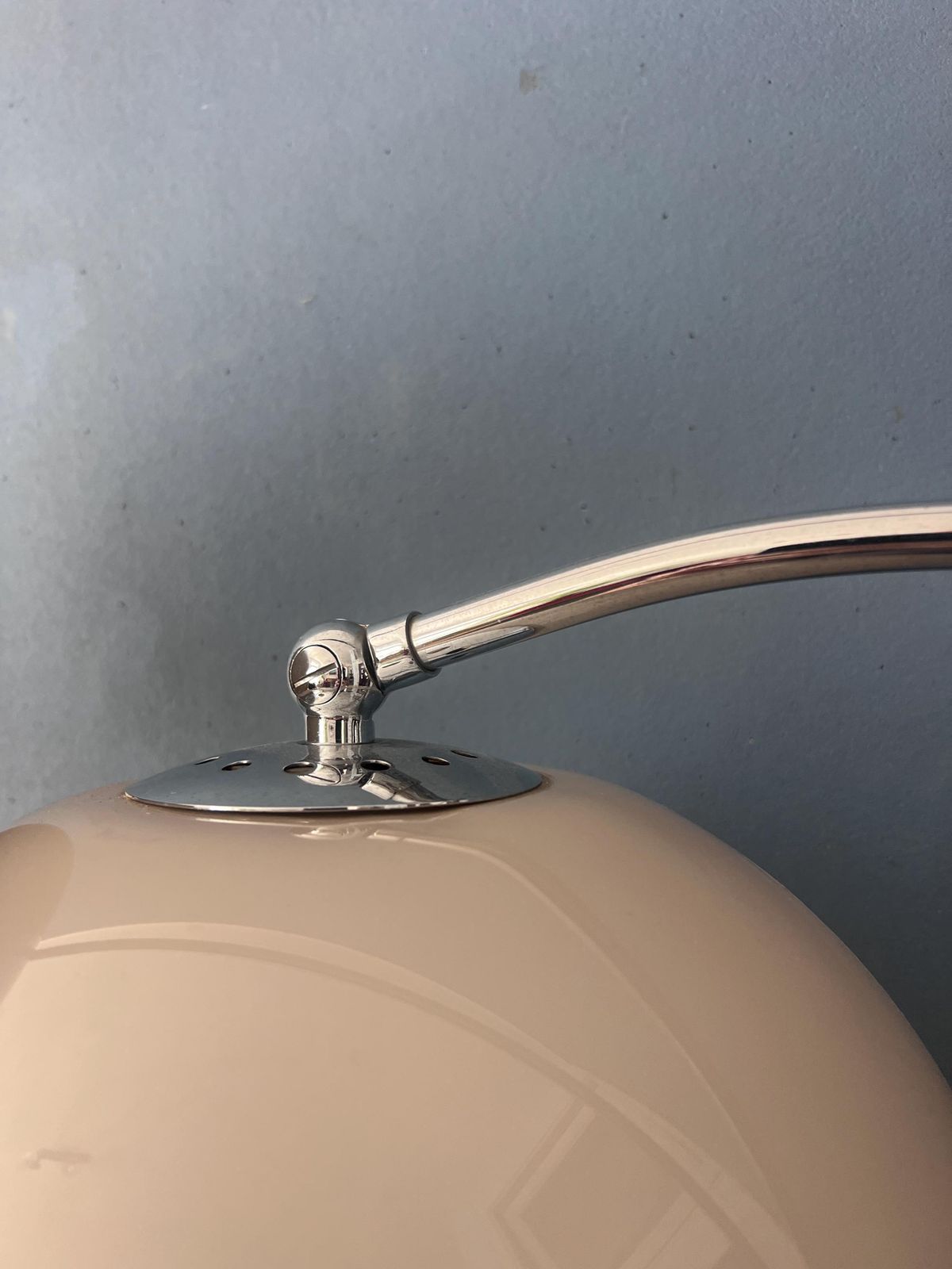 photo buy Mid Century Dijkstra Double Arc Mushroom Floor Lamp