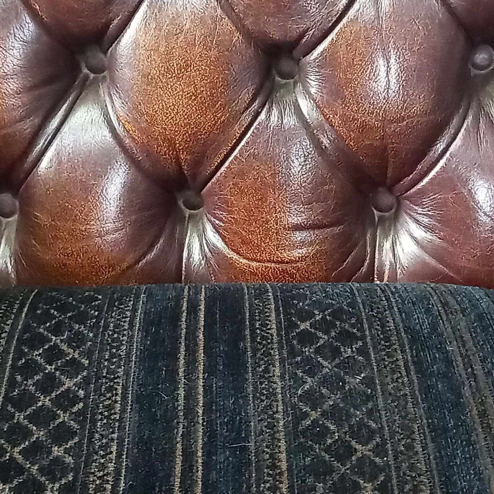Furniture 2x Chesterfield Wingback Armchair photo