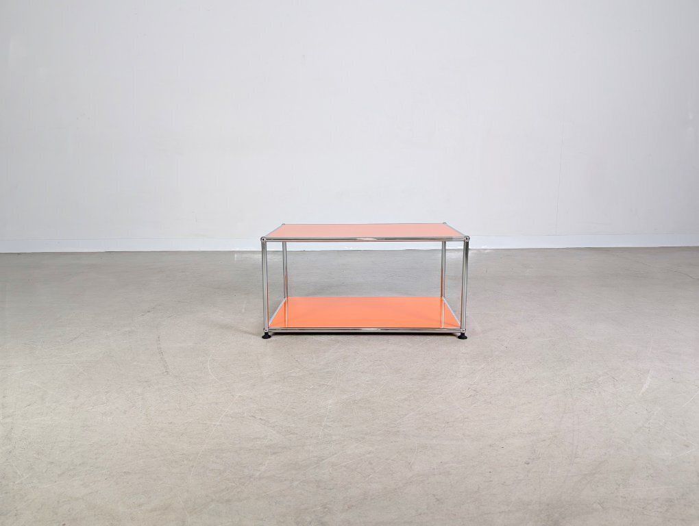 Original Usm Haller Coffee Table Fritz Haller Orange Coffee Table photo for sale