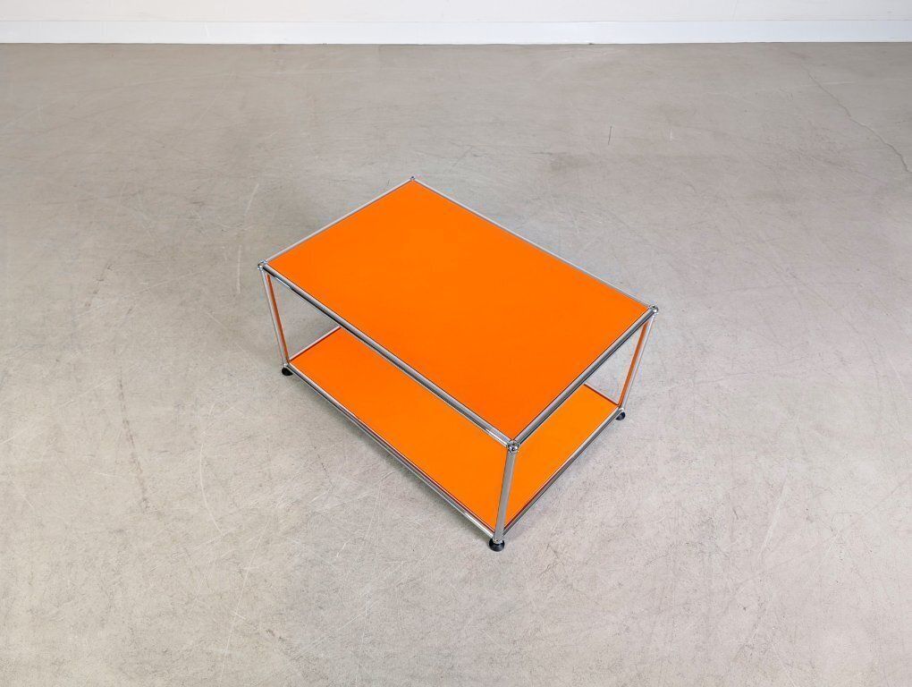 Original Usm Haller Coffee Table Fritz Haller Orange Coffee Table photo buy