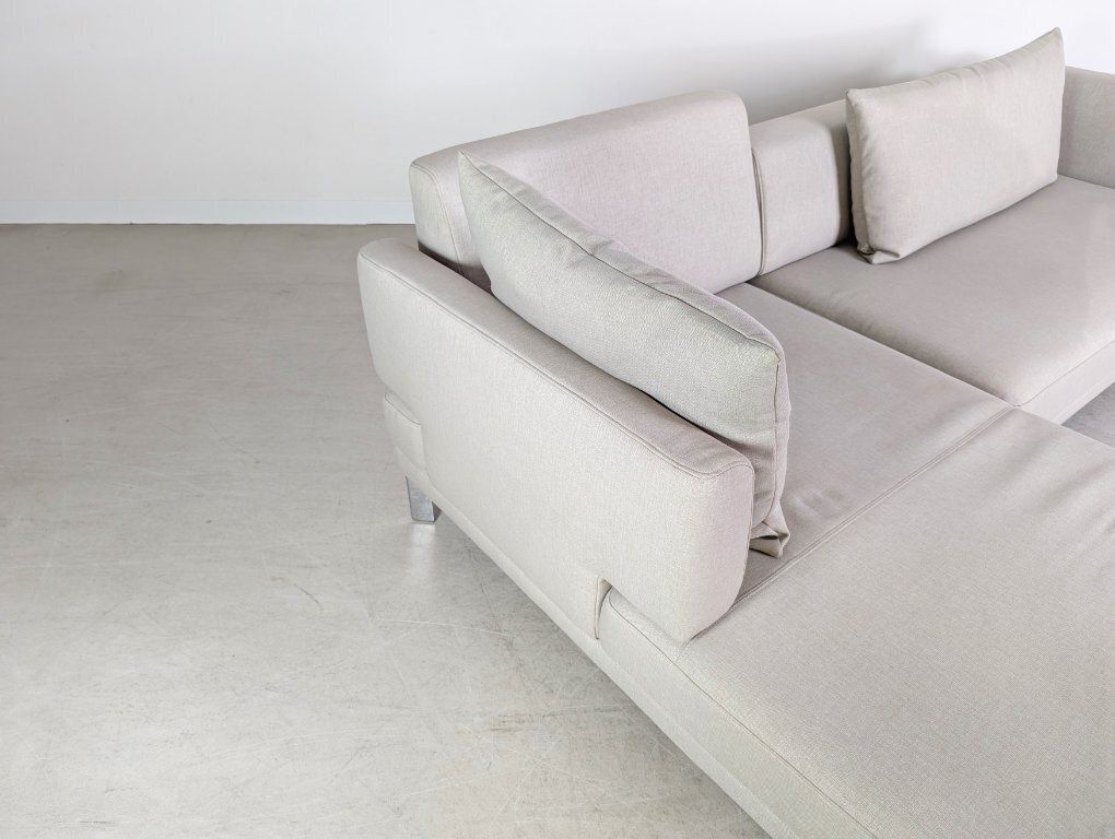 Original Rolf Benz Sento Sofa Design Couch Corner Sofa Grey Fabric photo vintage