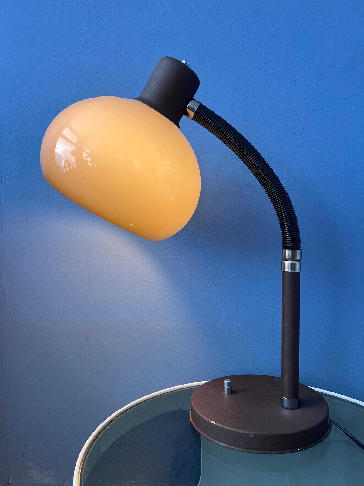 Vintage Herda Mushroom Tafellamp | Mid Century Modern Nachtkastlamp | Dutch Design photo 338.0