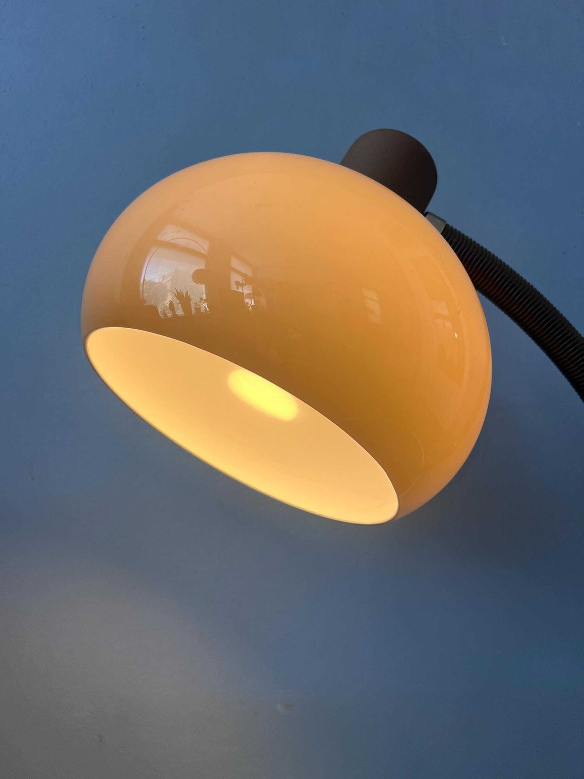 Vintage Herda Mushroom Tafellamp | Mid Century Modern Nachtkastlamp | Dutch Design photo vinterior