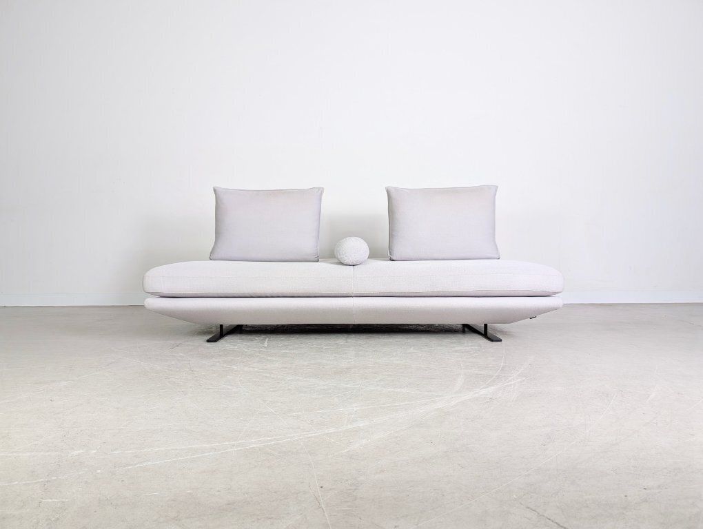Original Ligne Roset Sofa Prado Couch Christian Werner Fabric Grey photo for sale