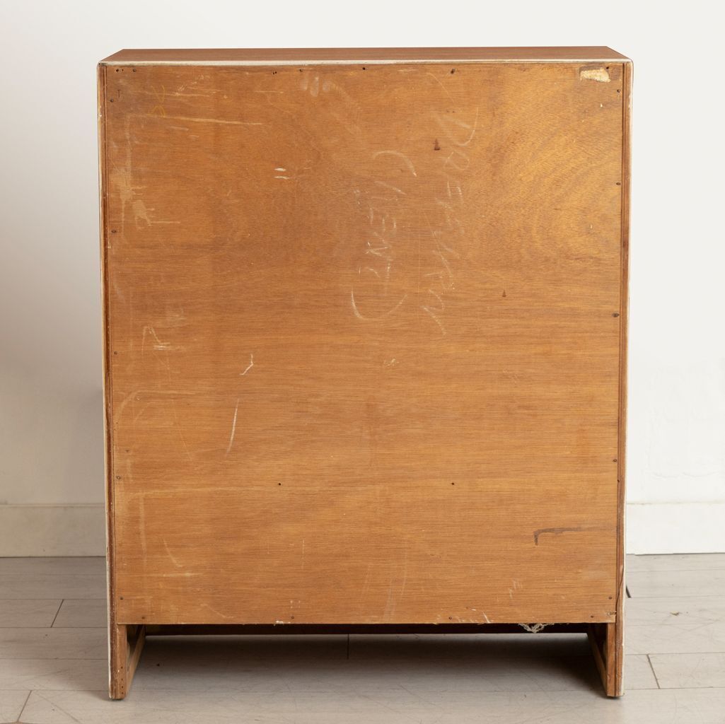 1940s Limed Oak Chest Of Drawers photo for sale