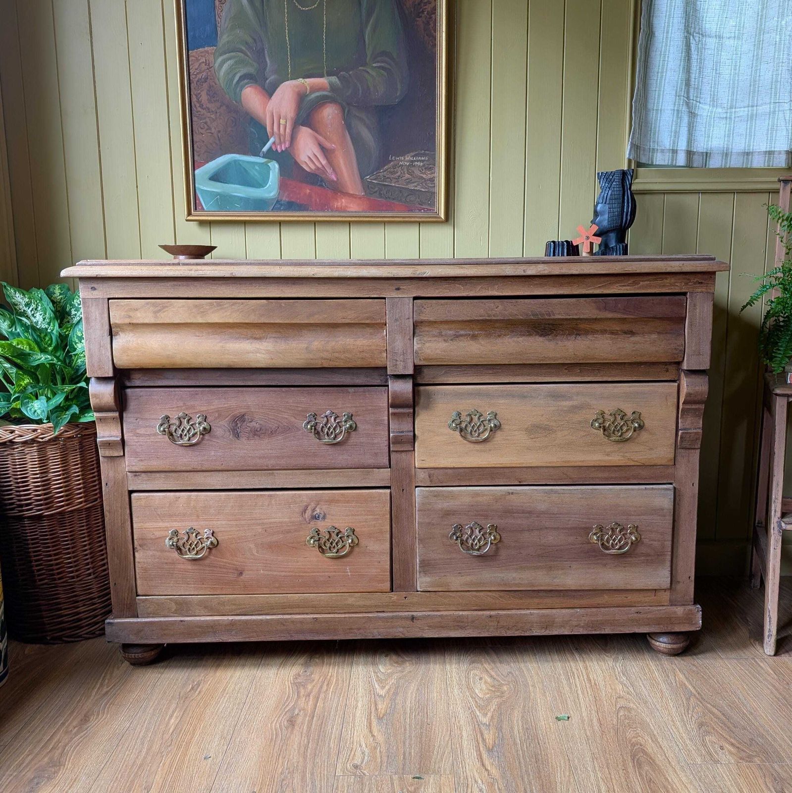 Antique Bank Of Drawers, 1800s