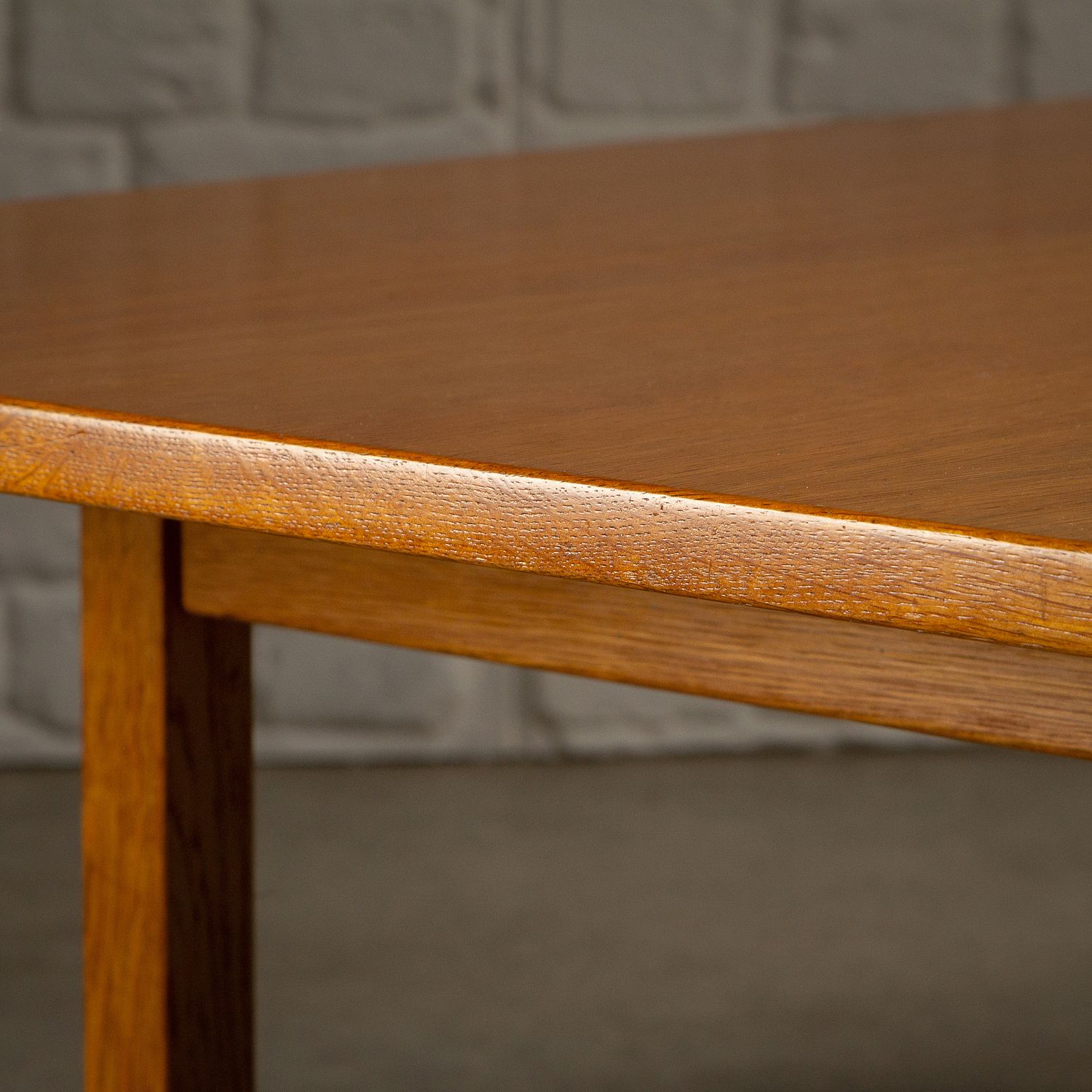 1675.0 Large Oak Coffee Table By Hans Wegner, Denmark, 1960s photo