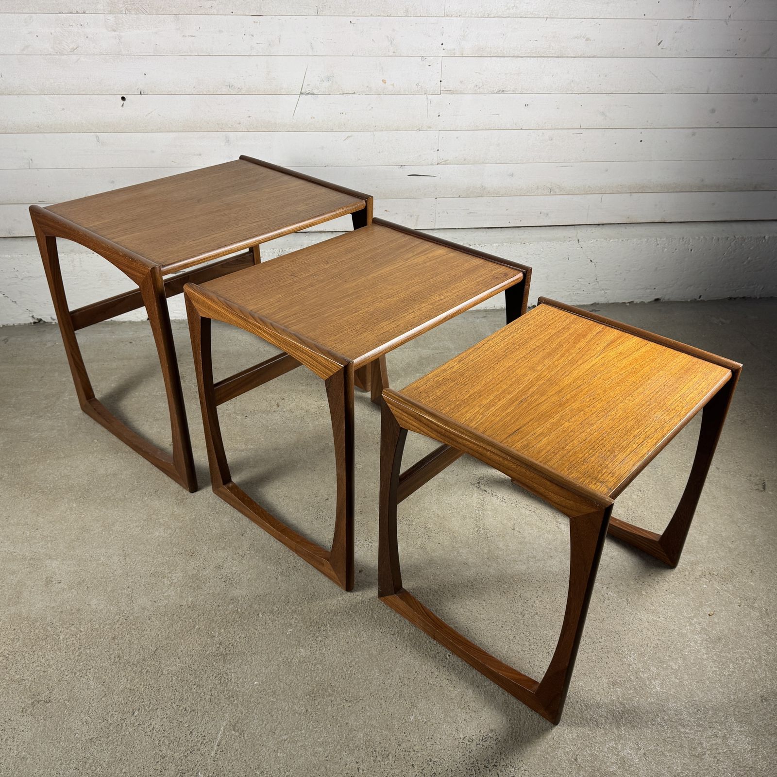 Retro G Plan Nest Of Three Tables photo for sale