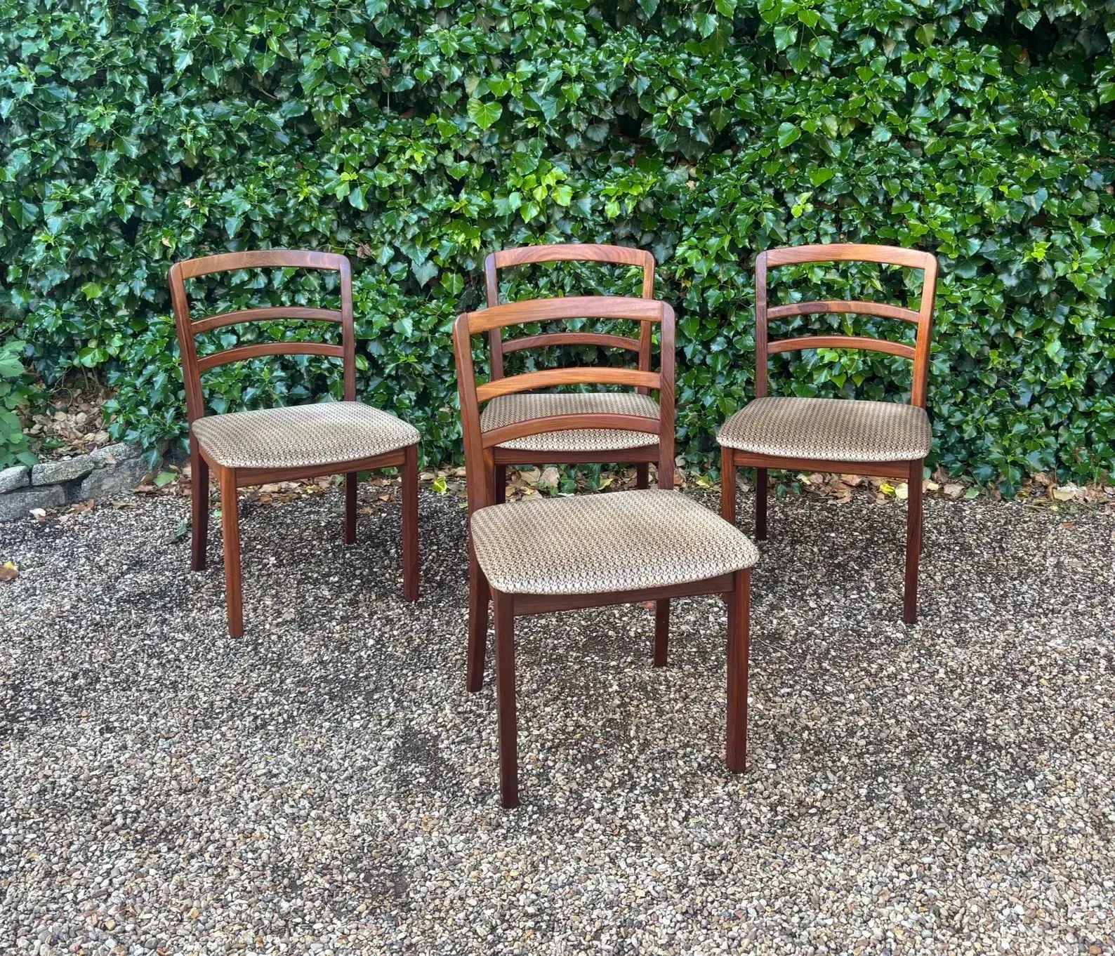 Set Of Four Mid Century G Plan Teak Dining Chairs