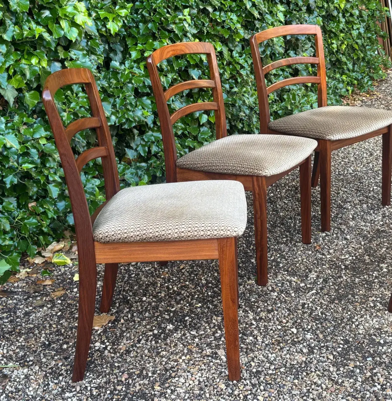 Set Of Four Mid Century G Plan Teak Dining Chairs photo buy