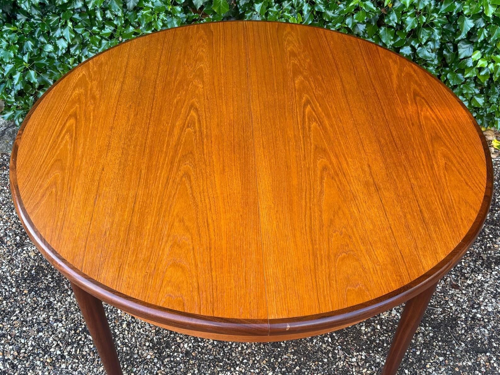 Vintage G Plan Circular Extendable Dining Table photo Furniture