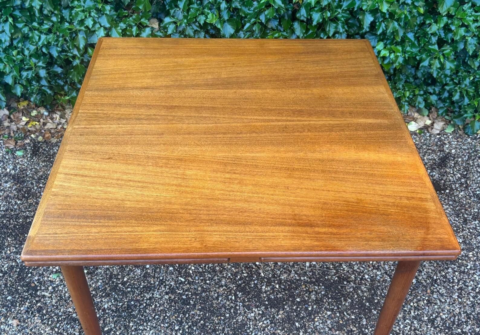 photo furniture Danish Mid Century Extending Dining Table