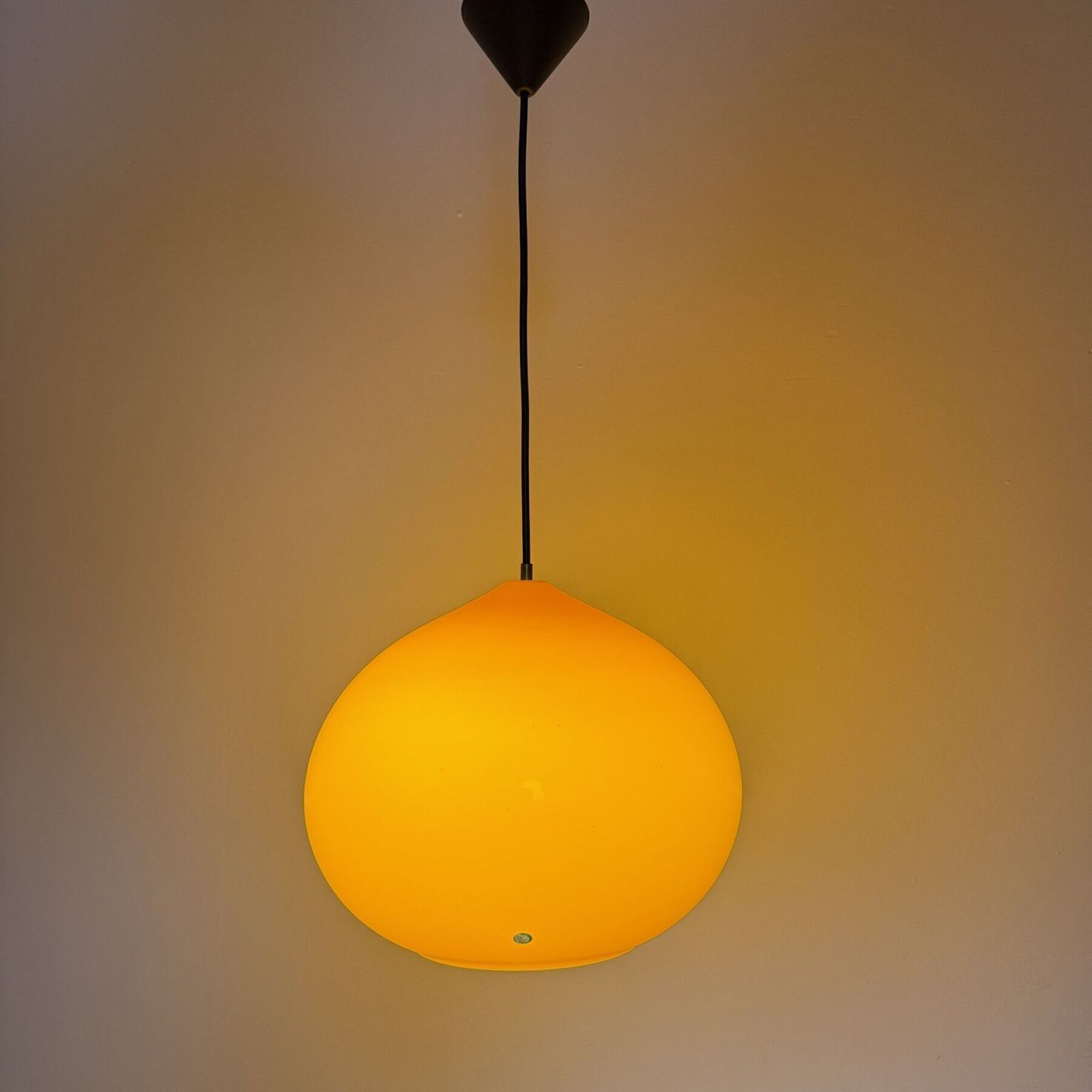 Mid-Century Hanglamp van Alessandro Pianon voor Vistosi Murano Glass, ca. jaren 1950 photo for sale