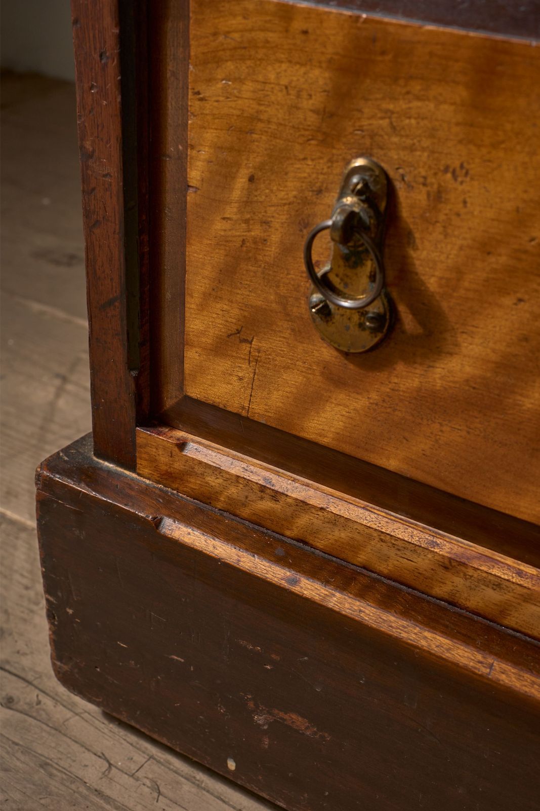 19th Century Aesthetic Movement Satin Wood And Mahogany Desk photo vintage