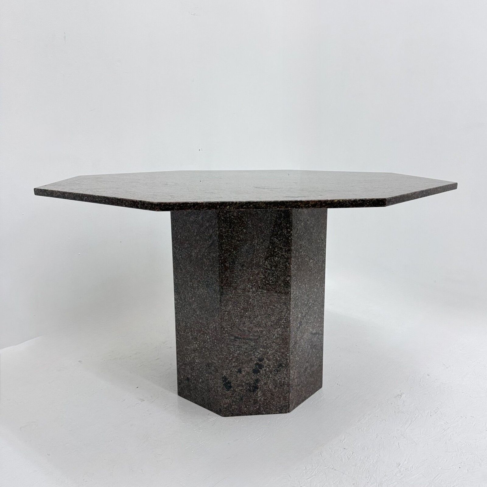 Mid Century Octagonal Granite Dining Table, 1980’s photo furniture