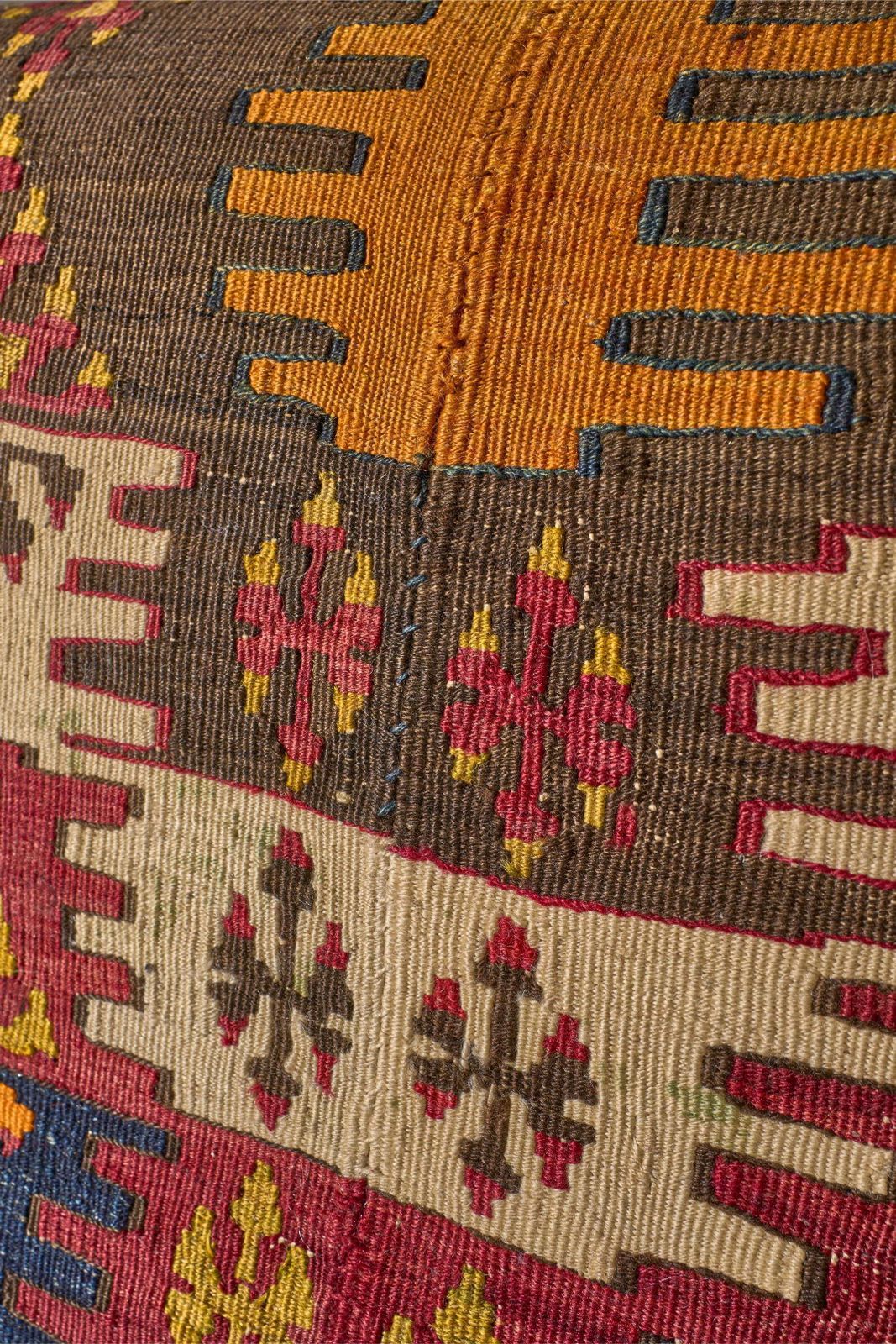 19th Century English Country House In Antique Kilim Upholstery photo vintage