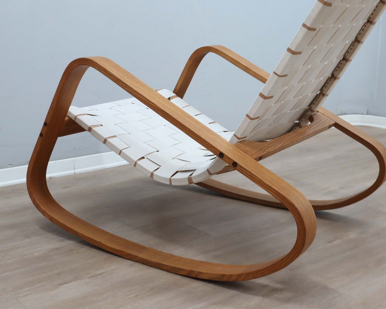 Vintage Dondolo Rocking Chair Crassevig 1970s photo 1311.0