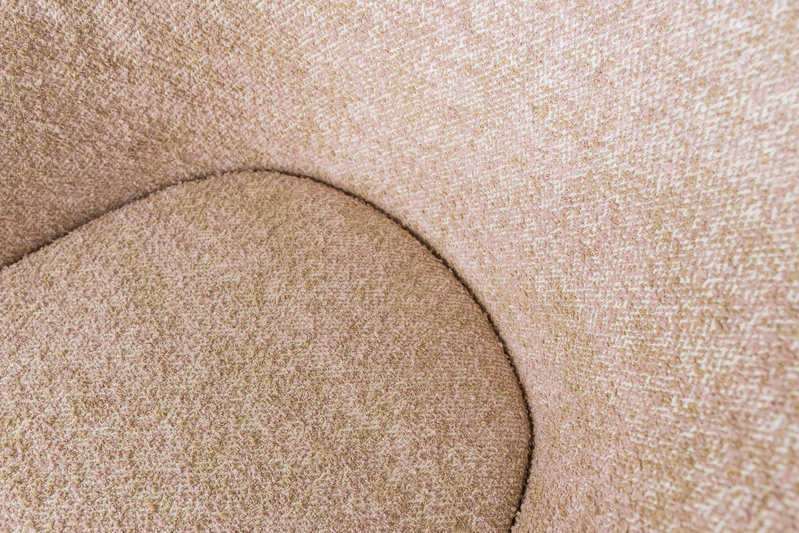 photo furniture Vintage Roze Fauteuils Met Schelpvormige Rugleuning Van Lfm, Polen, Jaren 1970, Set Van 2