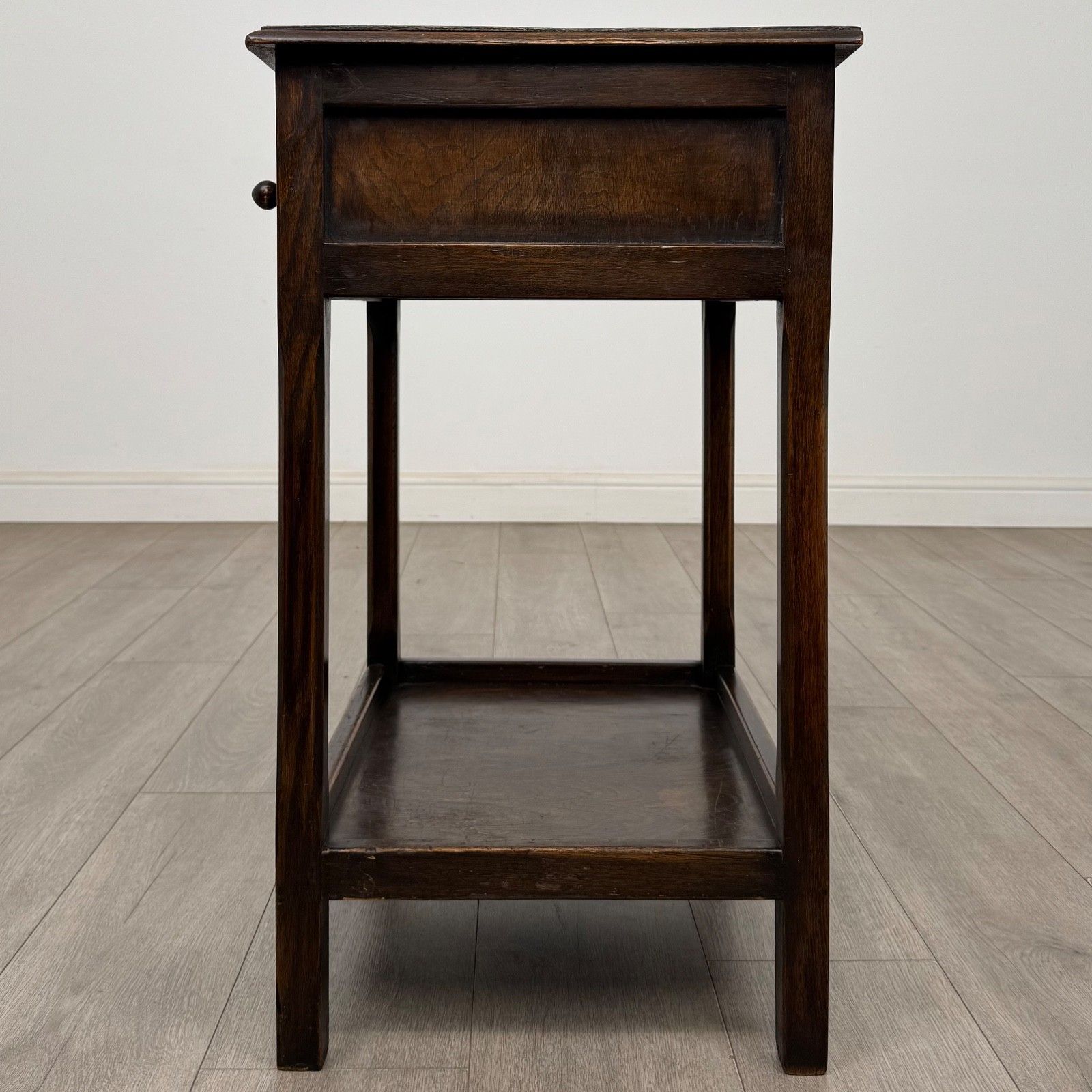 Antique 20th Century Edwardian Side Table In Oak ( Af 5858 ) photo for sale