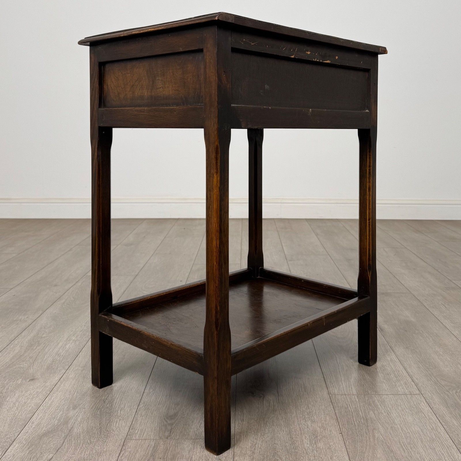 Antique 20th Century Edwardian Side Table In Oak ( Af 5858 ) photo Furniture