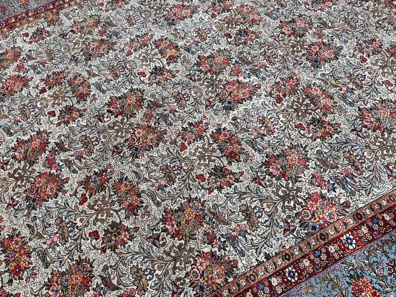 Textiles Vintage Qum Carpet 3.86m X 2.86m photo