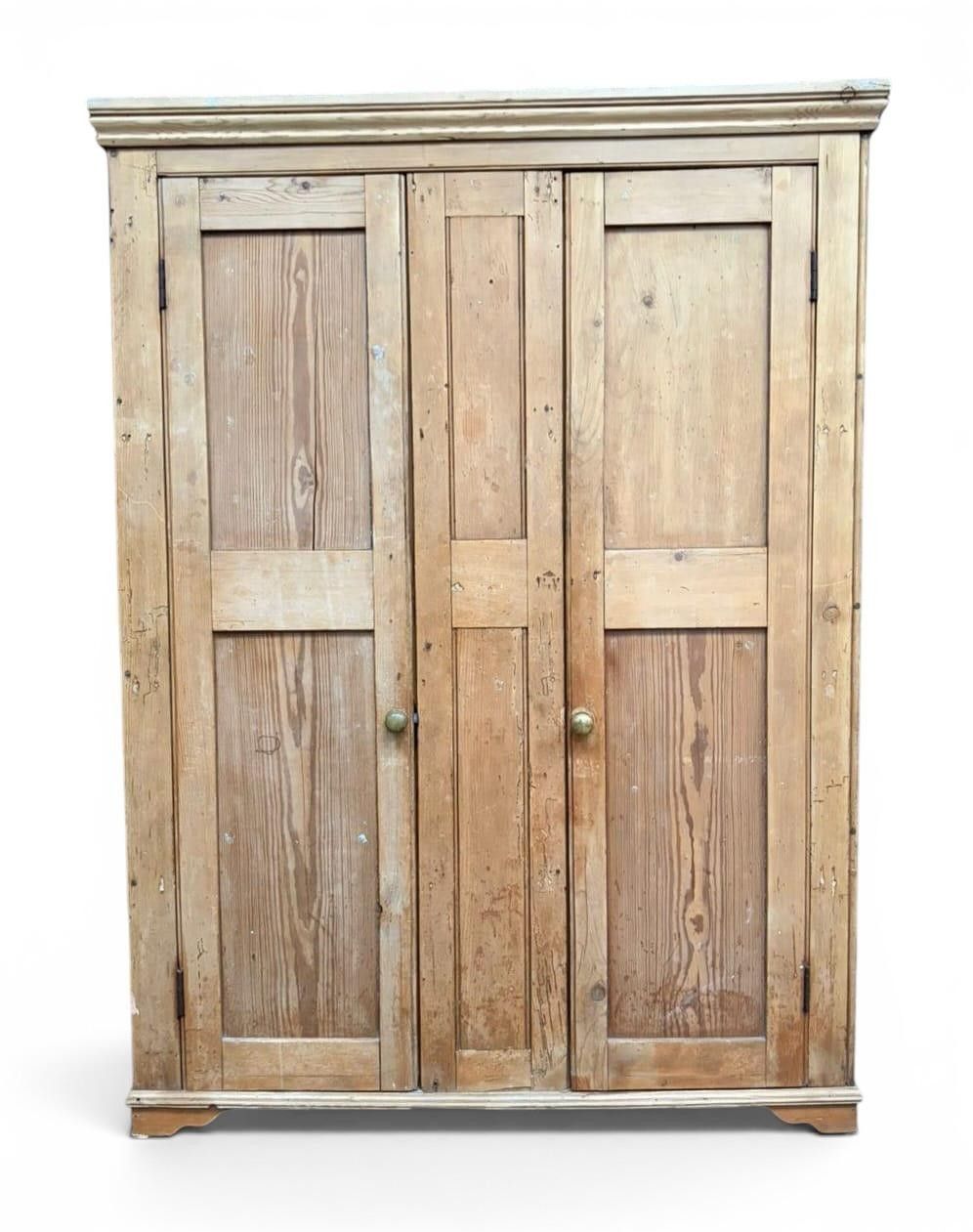 Antique Pine House Keepers Cupboard Bookcase Superior Quality Rare C1900s photo buy