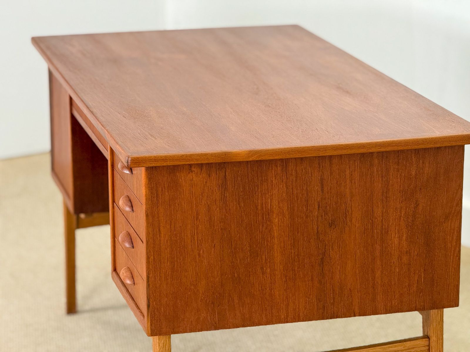 Svend å. Madsen Mid Century Danish Teak Desk, Denmark, 1960s photo buy