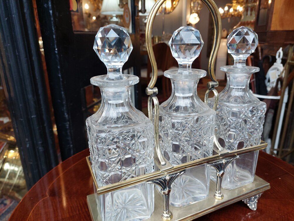 Late Victorian Silver Plated Decanter Stand photo for sale