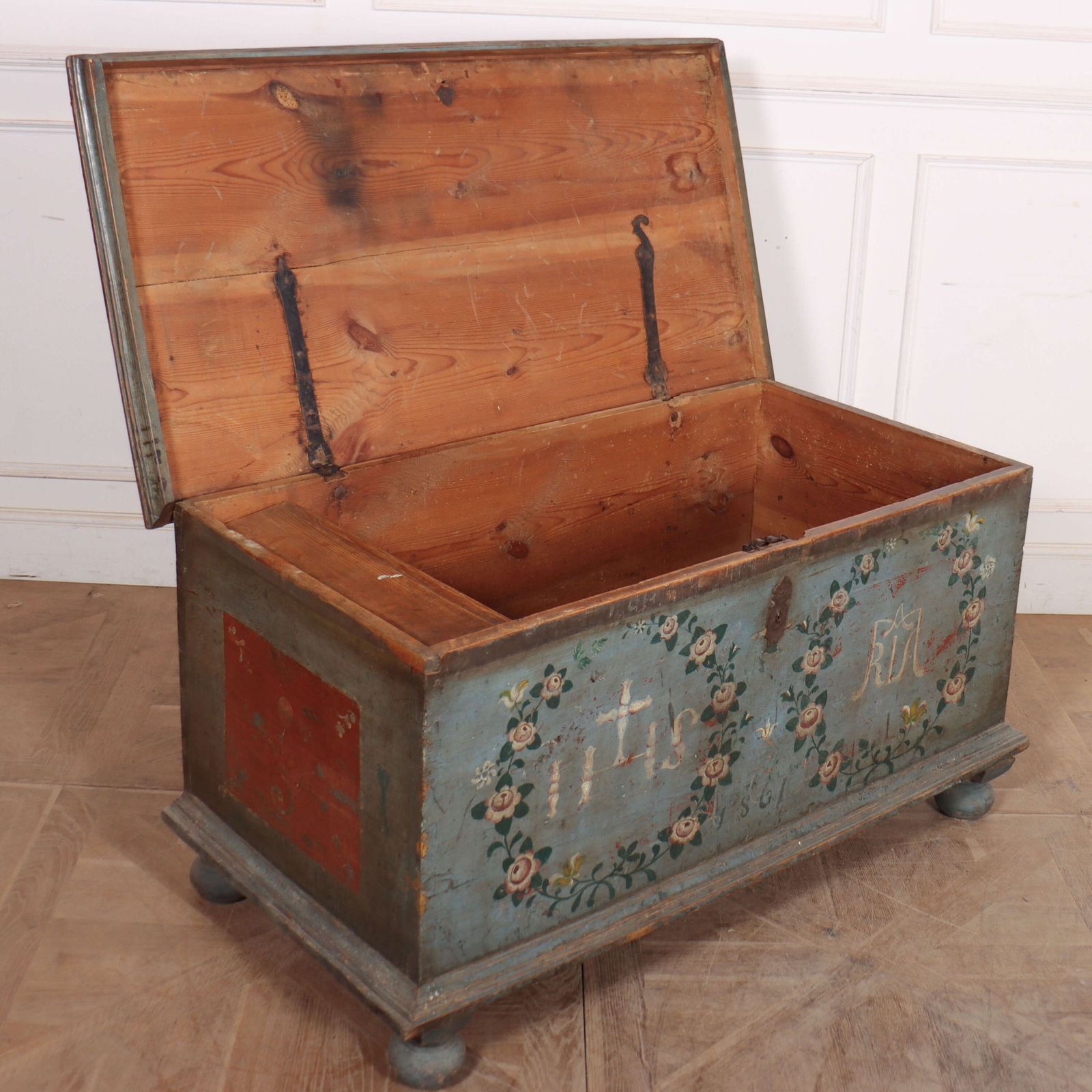 photo furniture Swedish Marriage Chest, 1800s