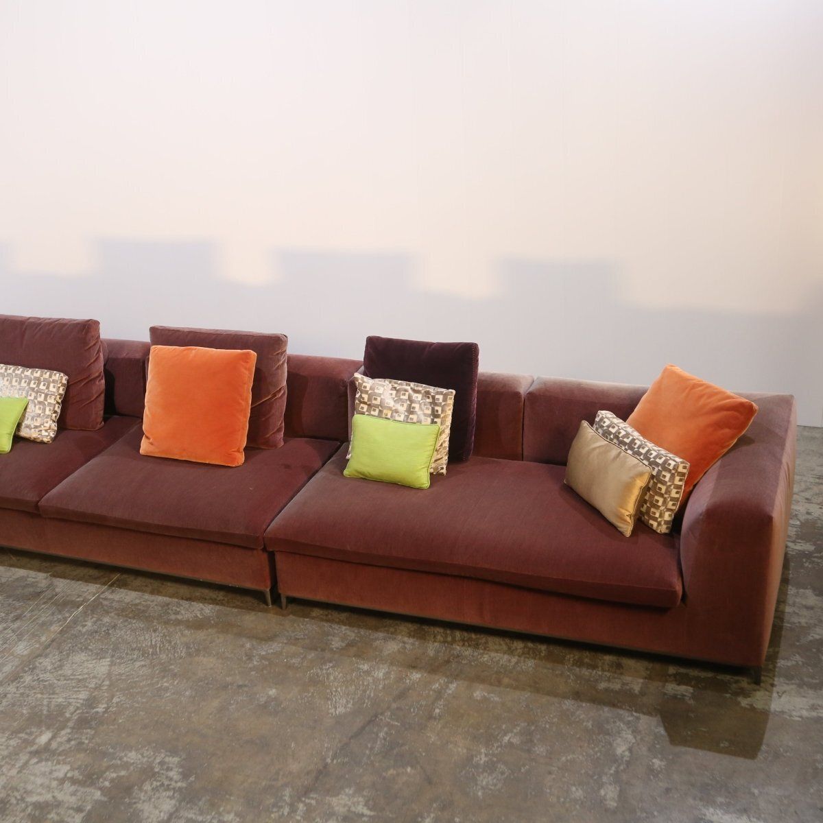 B&B Italia Plum Ray Modular Sofa By Antonio Citterio photo for sale