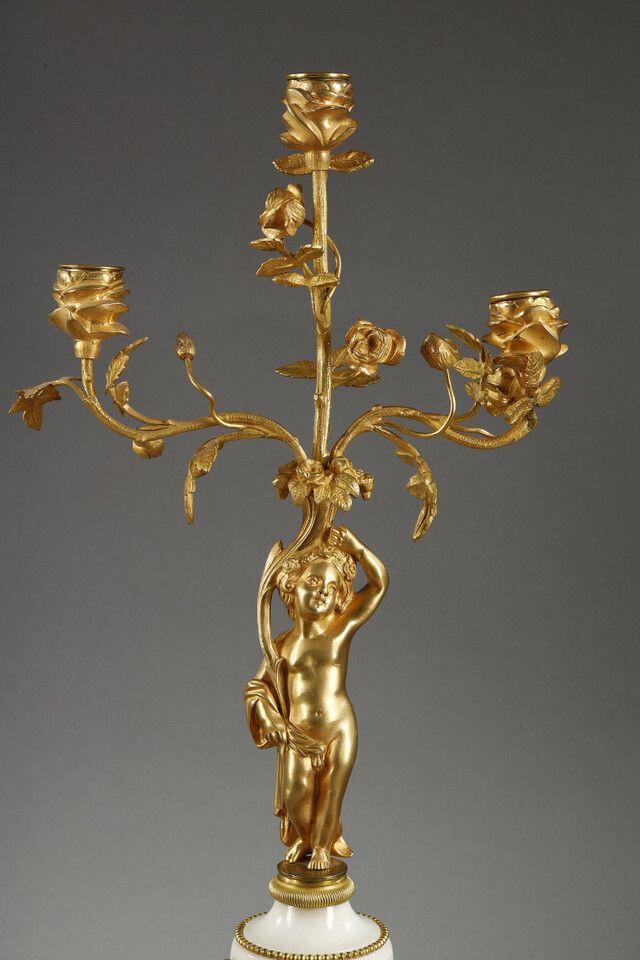 Pair Of Louis XVI Style Candelabra photo buy