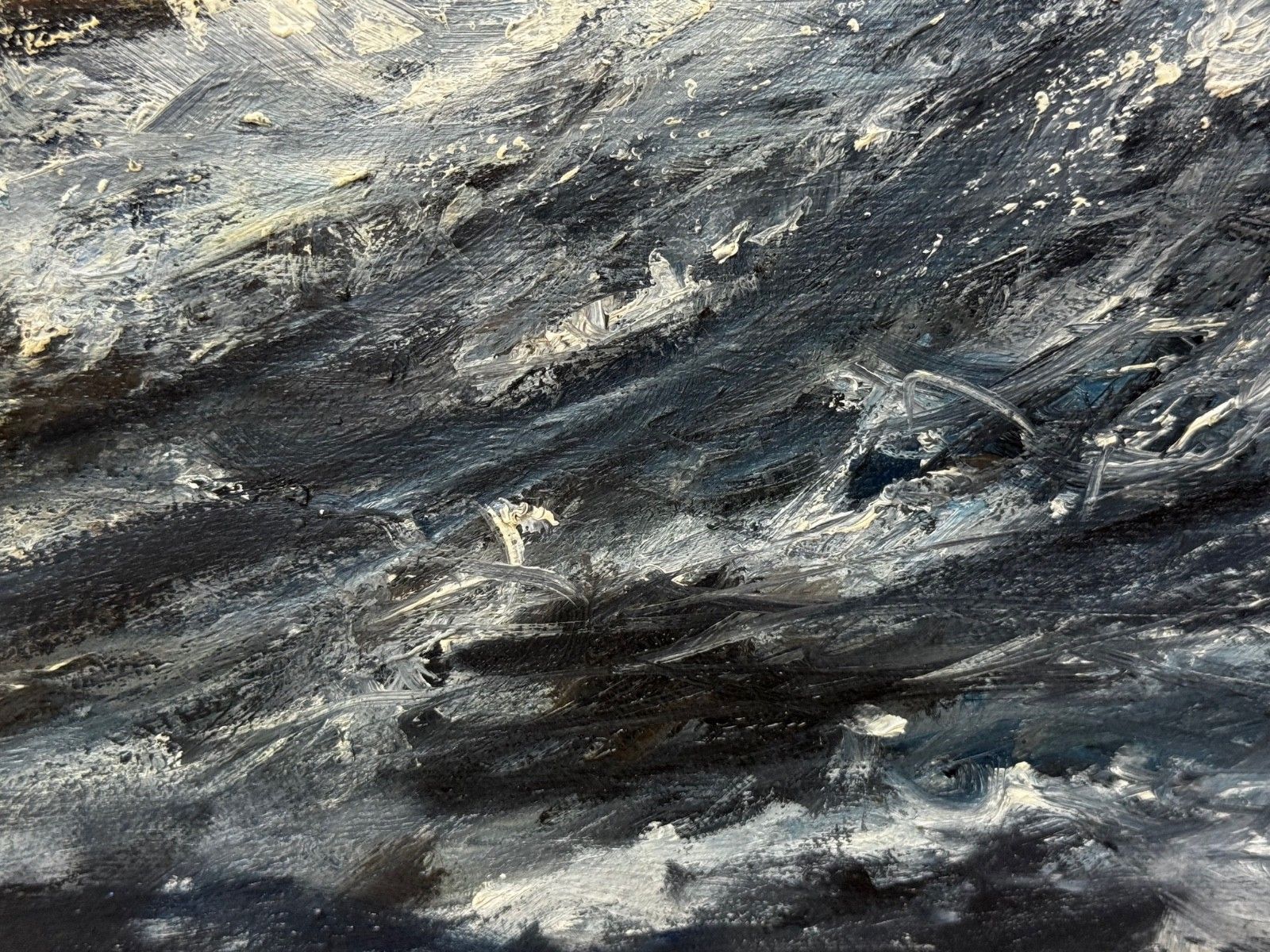 photo buy 20th Century Marine Oil Painting Kingston Peridot (H591) Hull Northern Fishing Co. Ltd Lost In Arctic Gale Jan 68